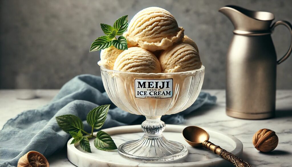 乳脂肪分が高いアイスクリーム　meiji